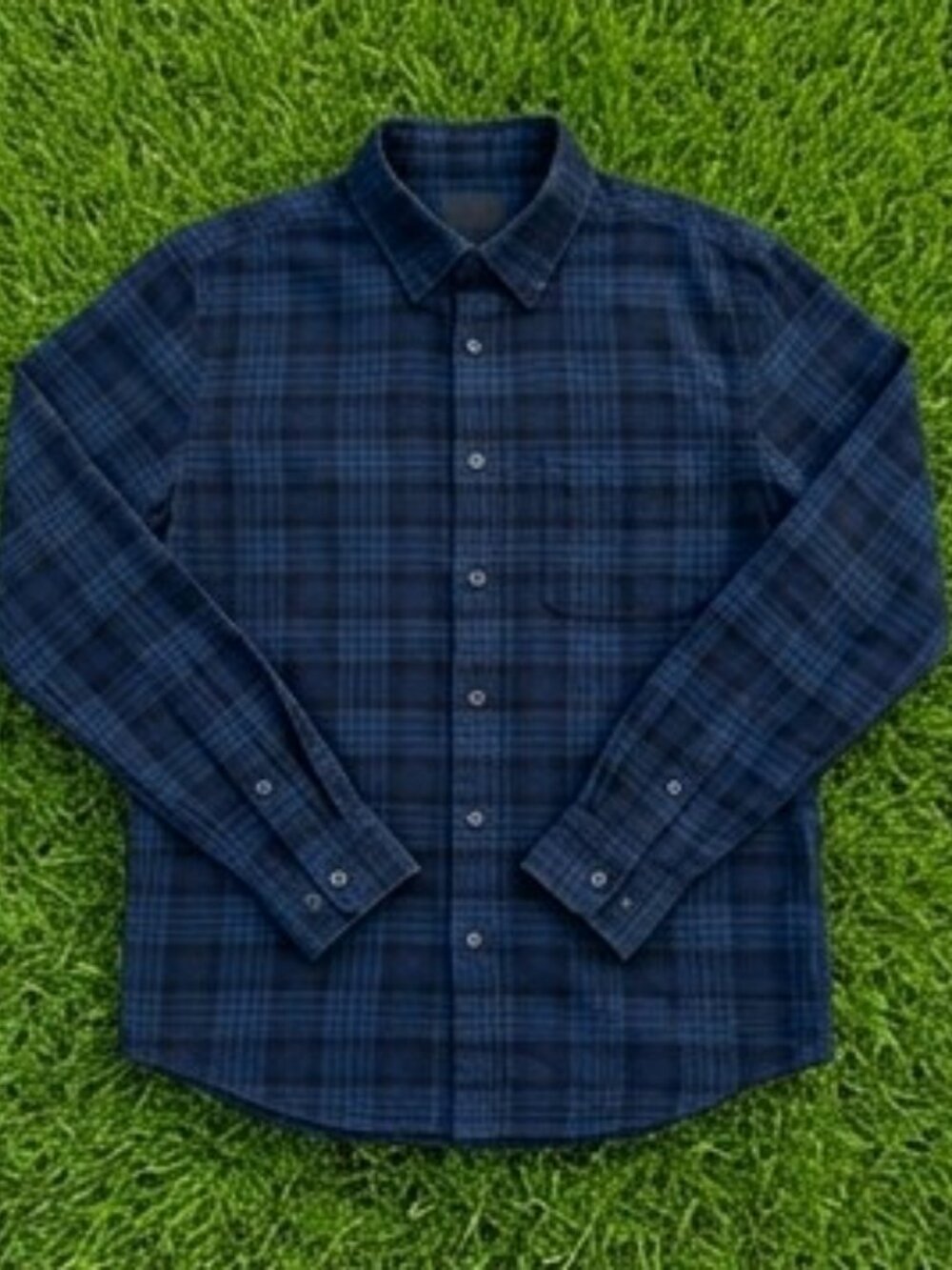 plaid button up shirt men